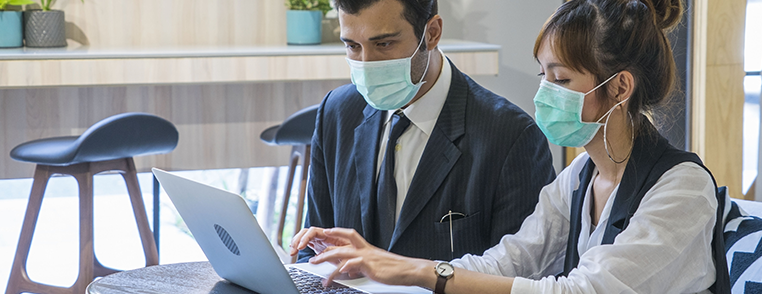 bandeau masques entreprise